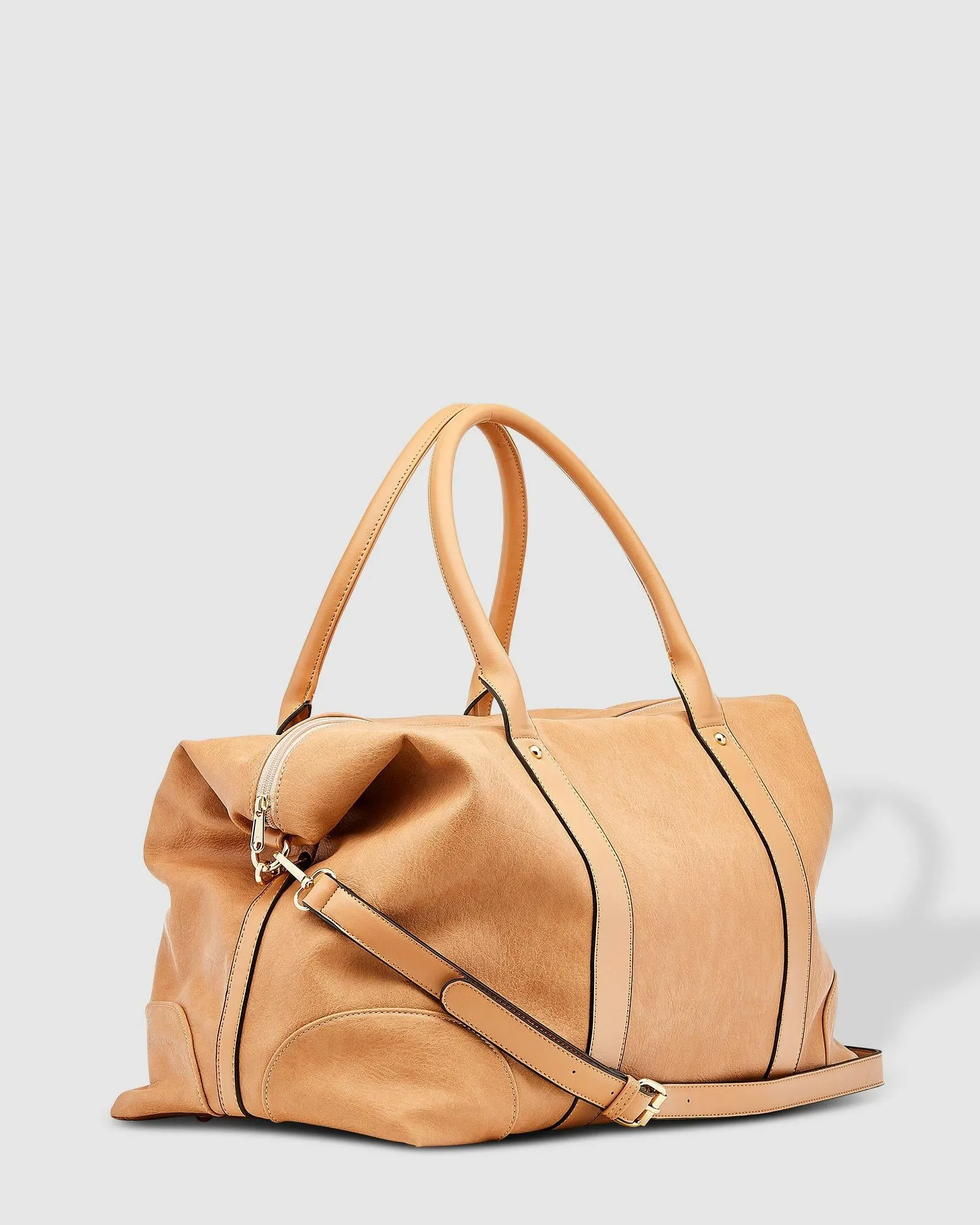 Alexis Stripe Weekender Travel Bag