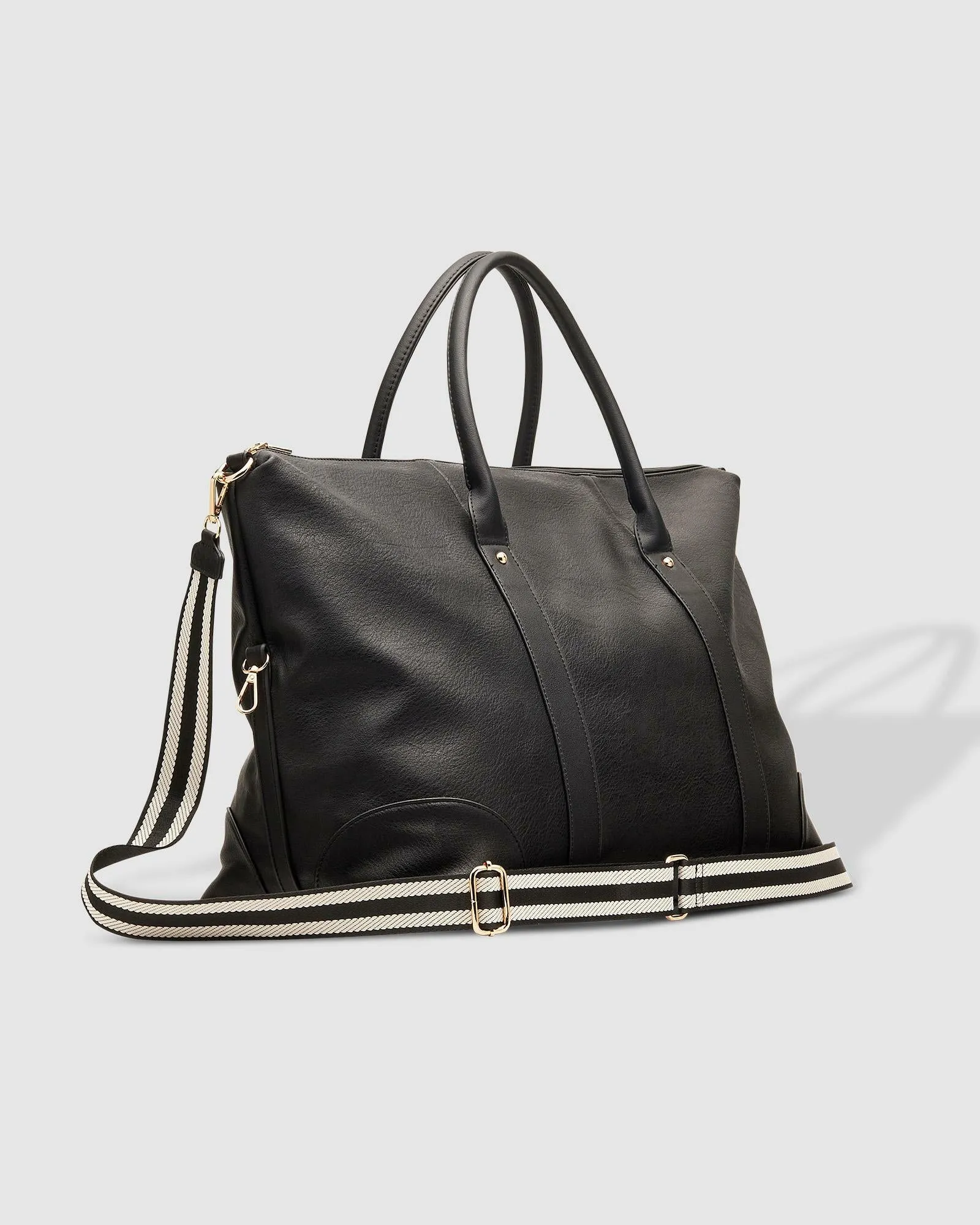 Alexis Stripe Weekender Travel Bag