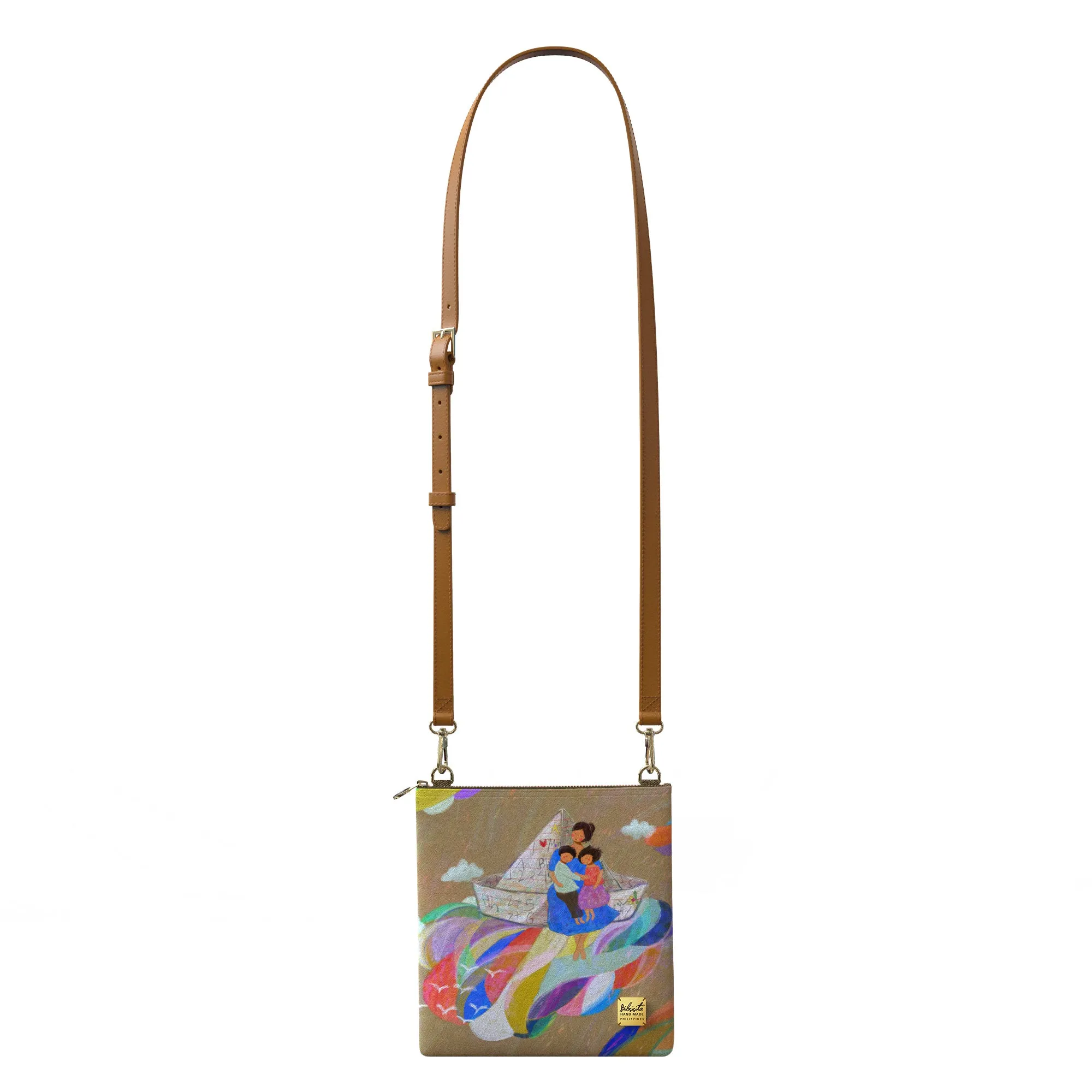 Bibsisita Sling Bag Shoulder Bag - Paper Boat