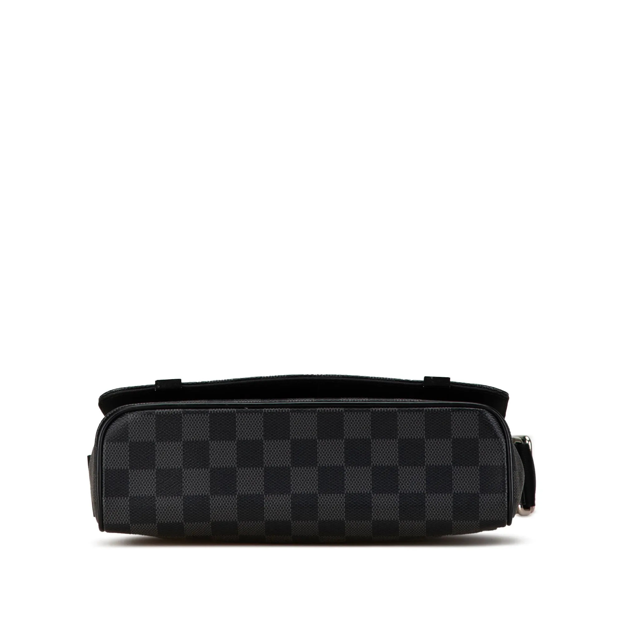 Black Louis Vuitton Damier Graphite District PM Crossbody Bag