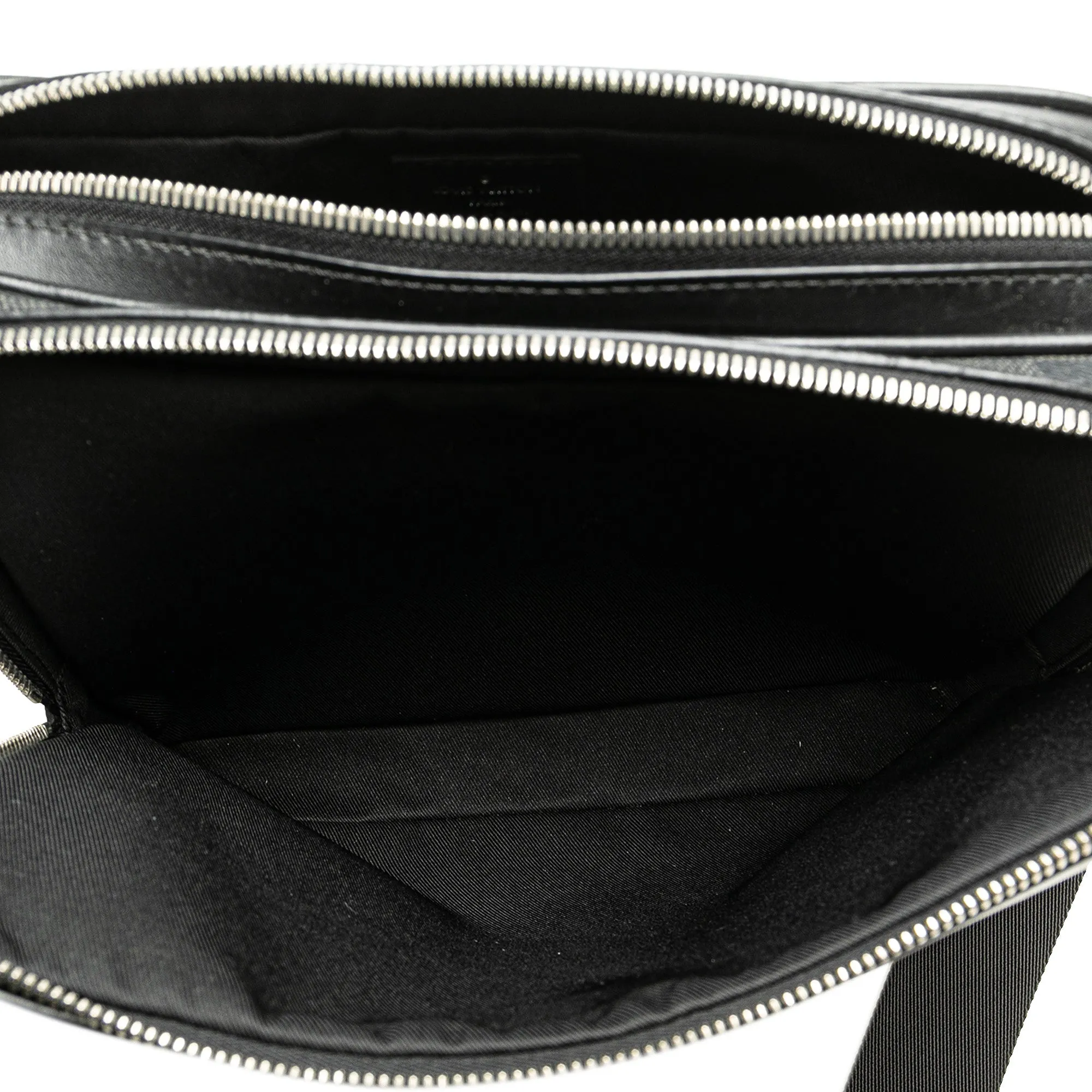 Black Louis Vuitton Damier Graphite Trocadero MM Crossbody Bag