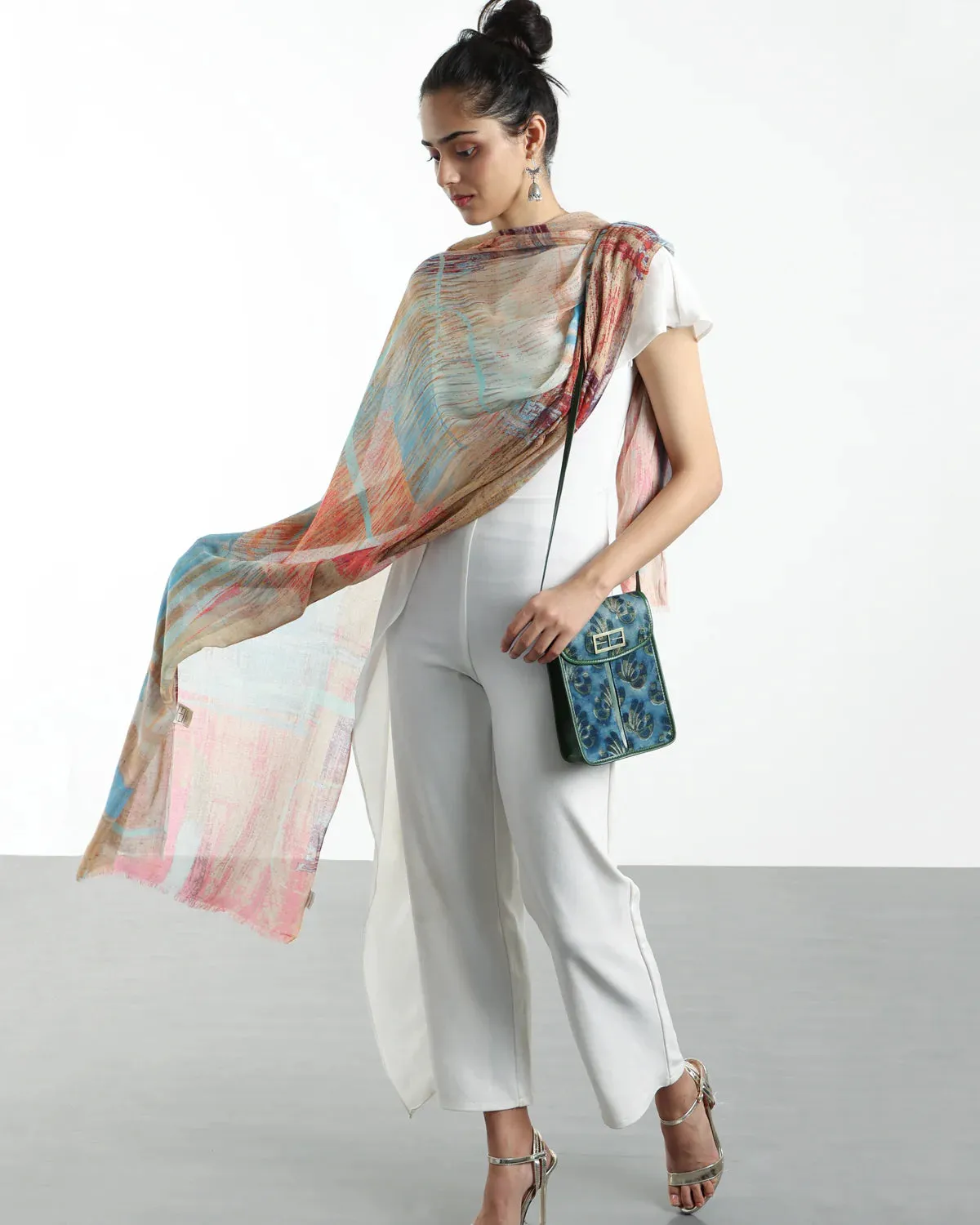 Blue Sling Bag
