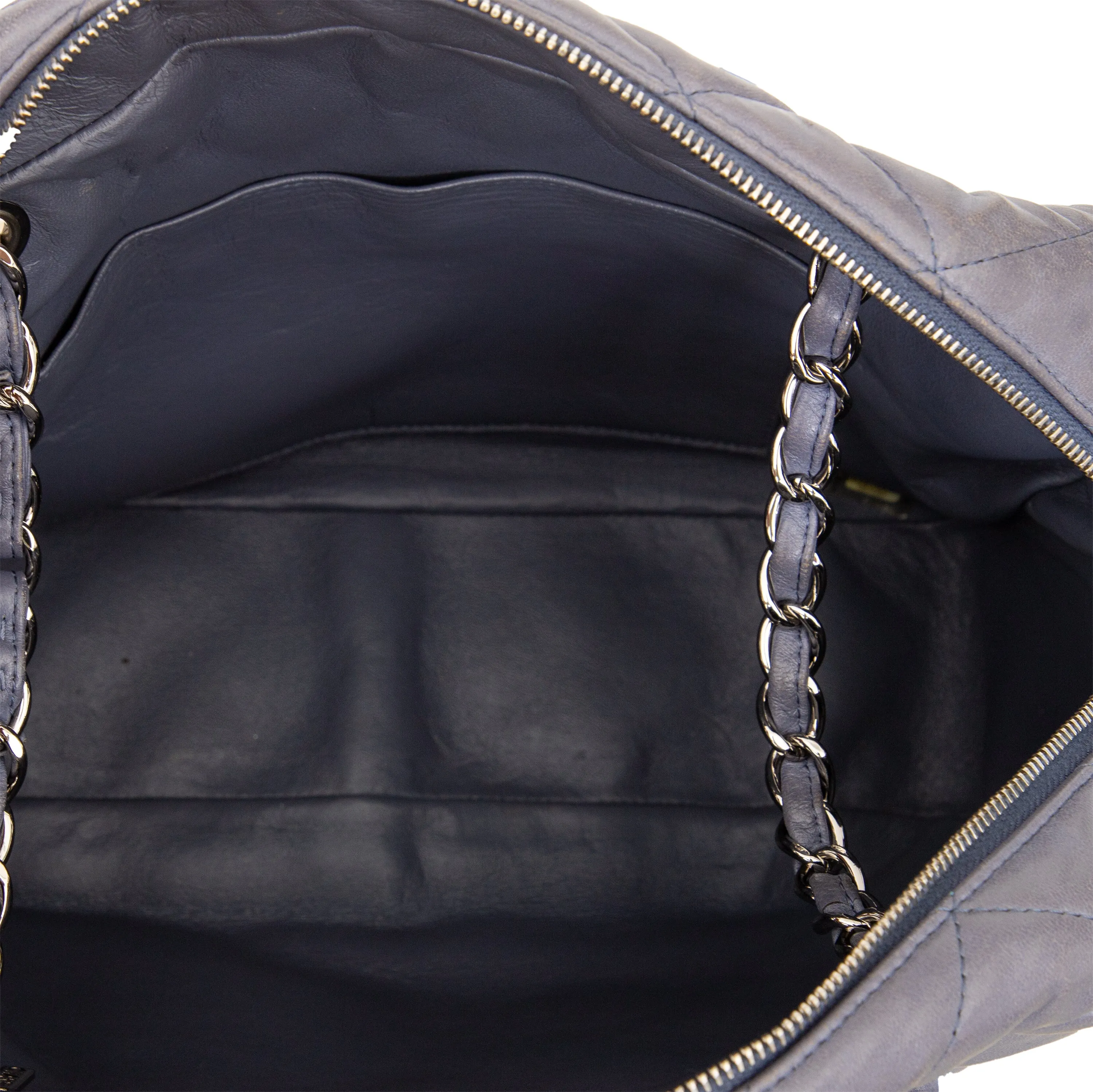 CHANEL Chanel Quilted Leather Camera Bag