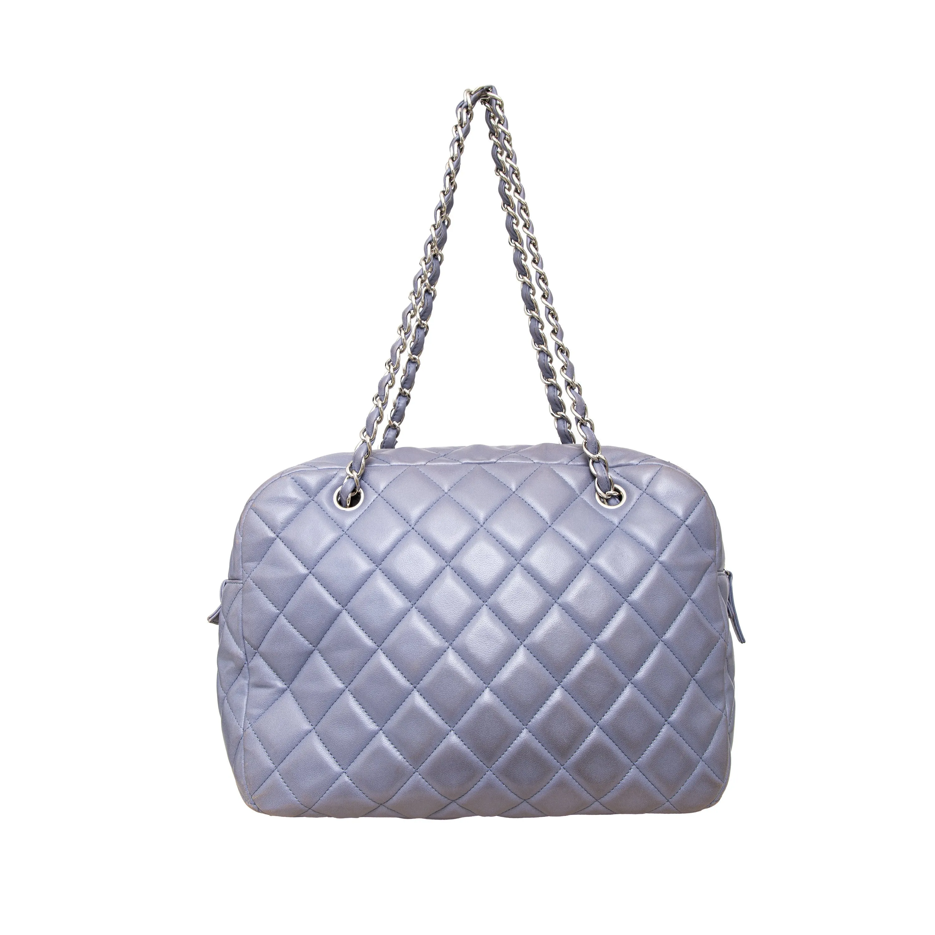 CHANEL Chanel Quilted Leather Camera Bag