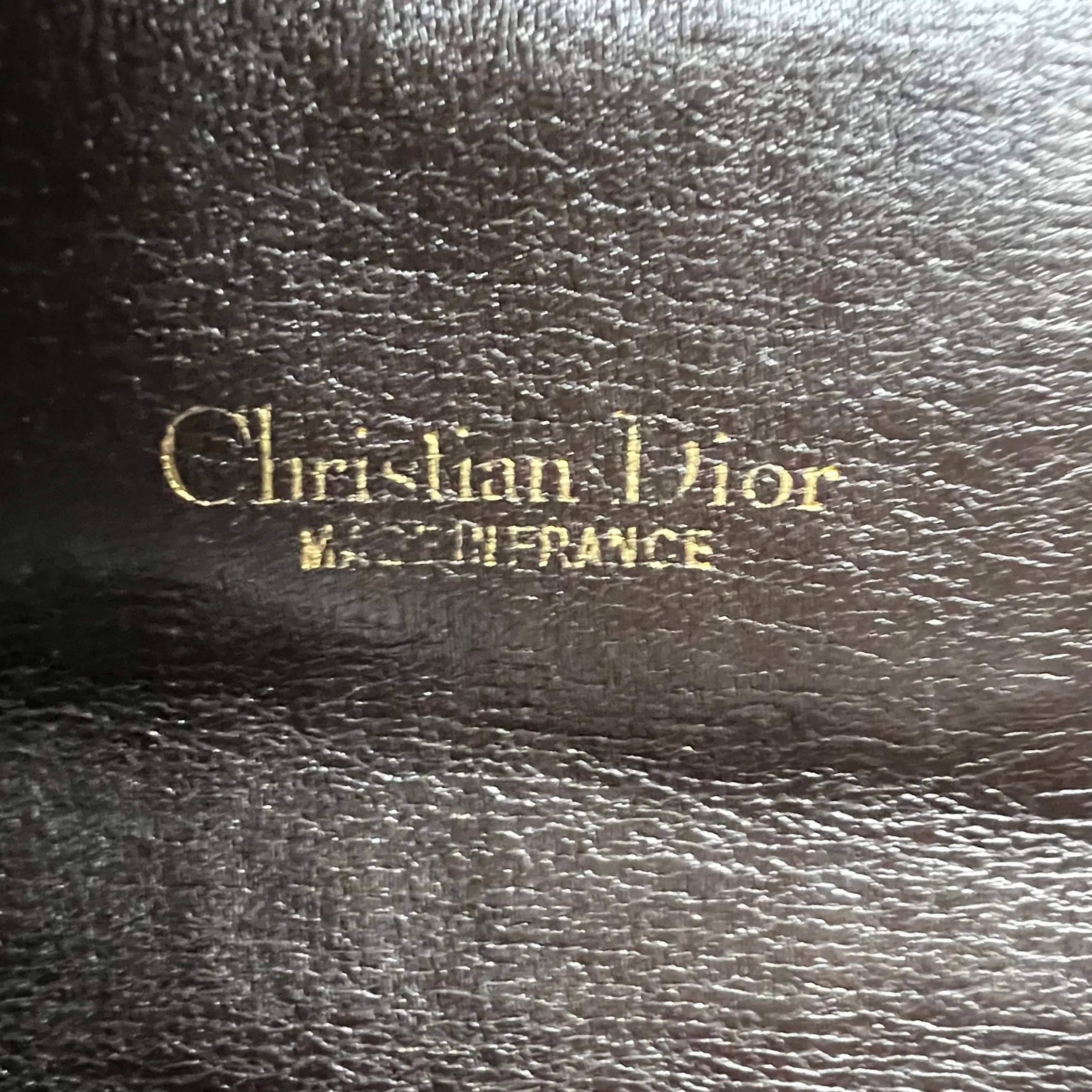 Dior Vintage Oblique Two Way Clutch