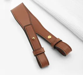 Flamenco Clutch in Nappa Calfskin Bag Handle, Genuine Leather Replacement Strap, Transformation Handle Shoulder Strap Accessory