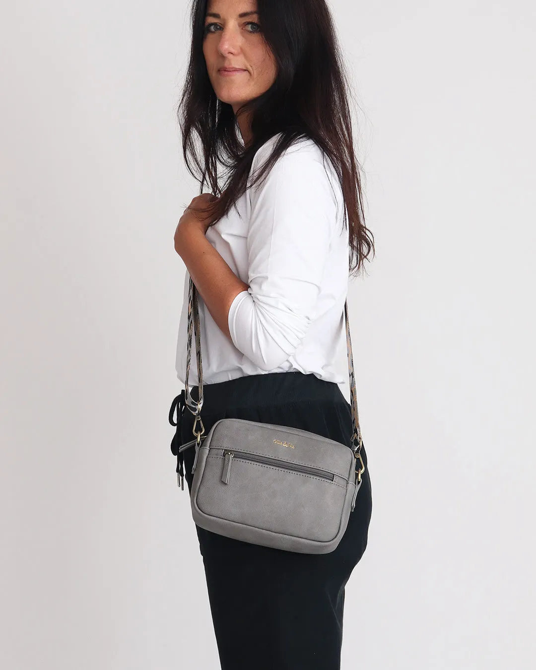 Gigi Crossbody - Grey