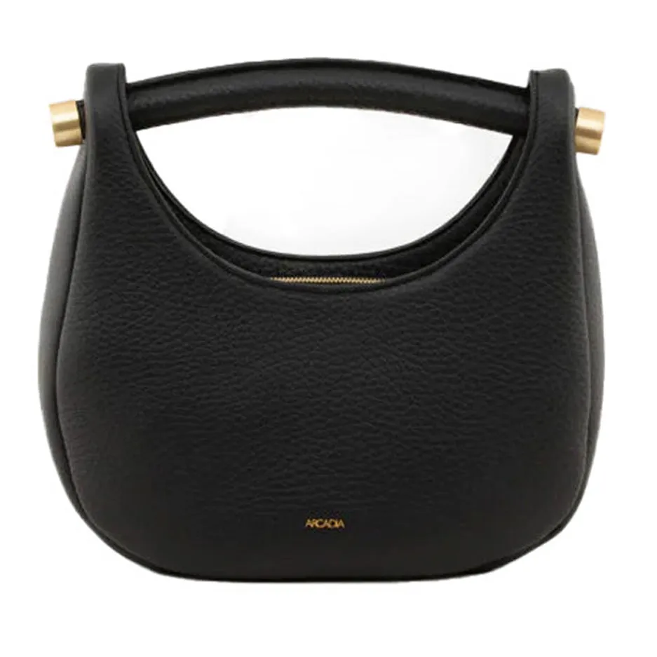 Heritage Small Hobo Bag in Black