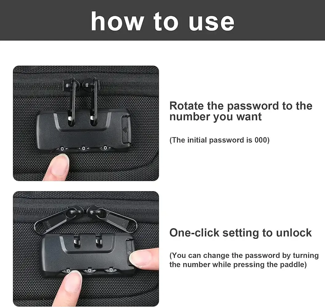 Mens Side Chest Bag  with USB,Tablet  Water Scratch Resistant Shoulder Bag with two Handle for Travel Daily Use  - S4370202