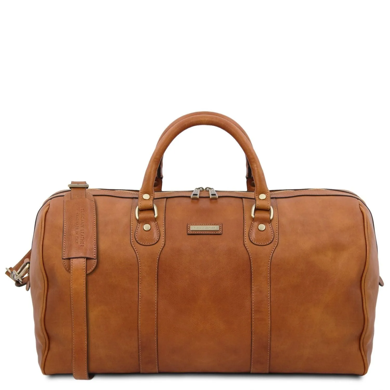 Oslo - Travel leather duffe bag - Weekender bag | TL141913