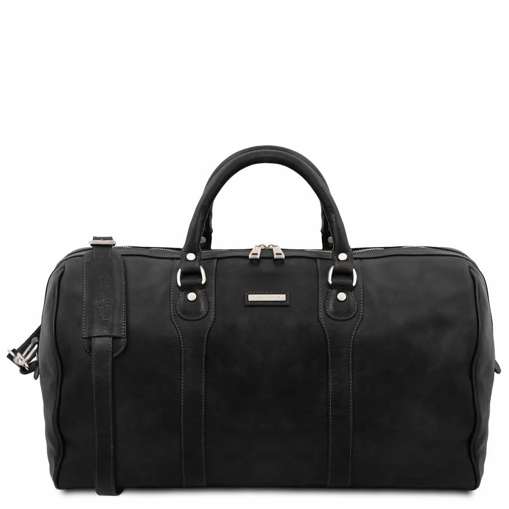 Oslo - Travel leather duffe bag - Weekender bag | TL141913