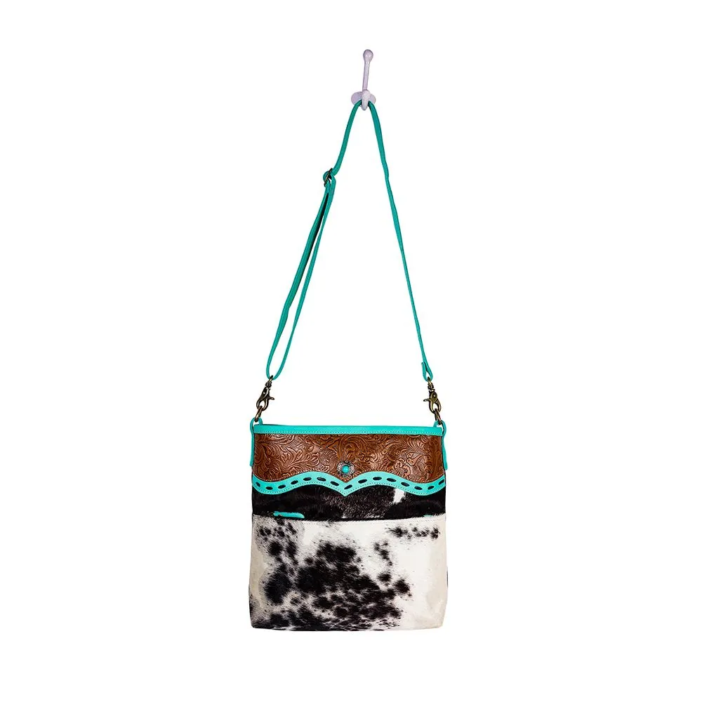 Simply Stella Harion and Canvas Crossbody Purse