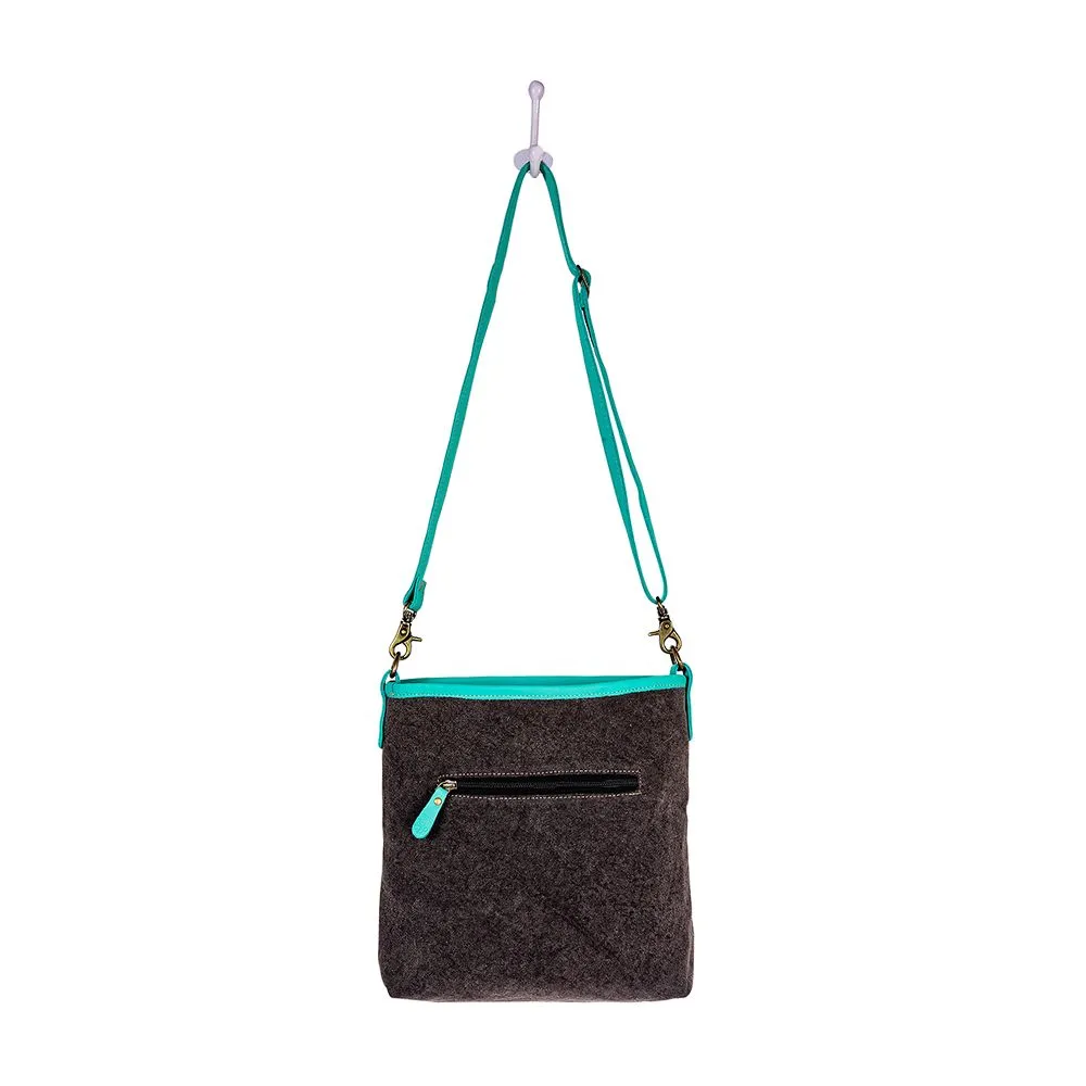 Simply Stella Harion and Canvas Crossbody Purse