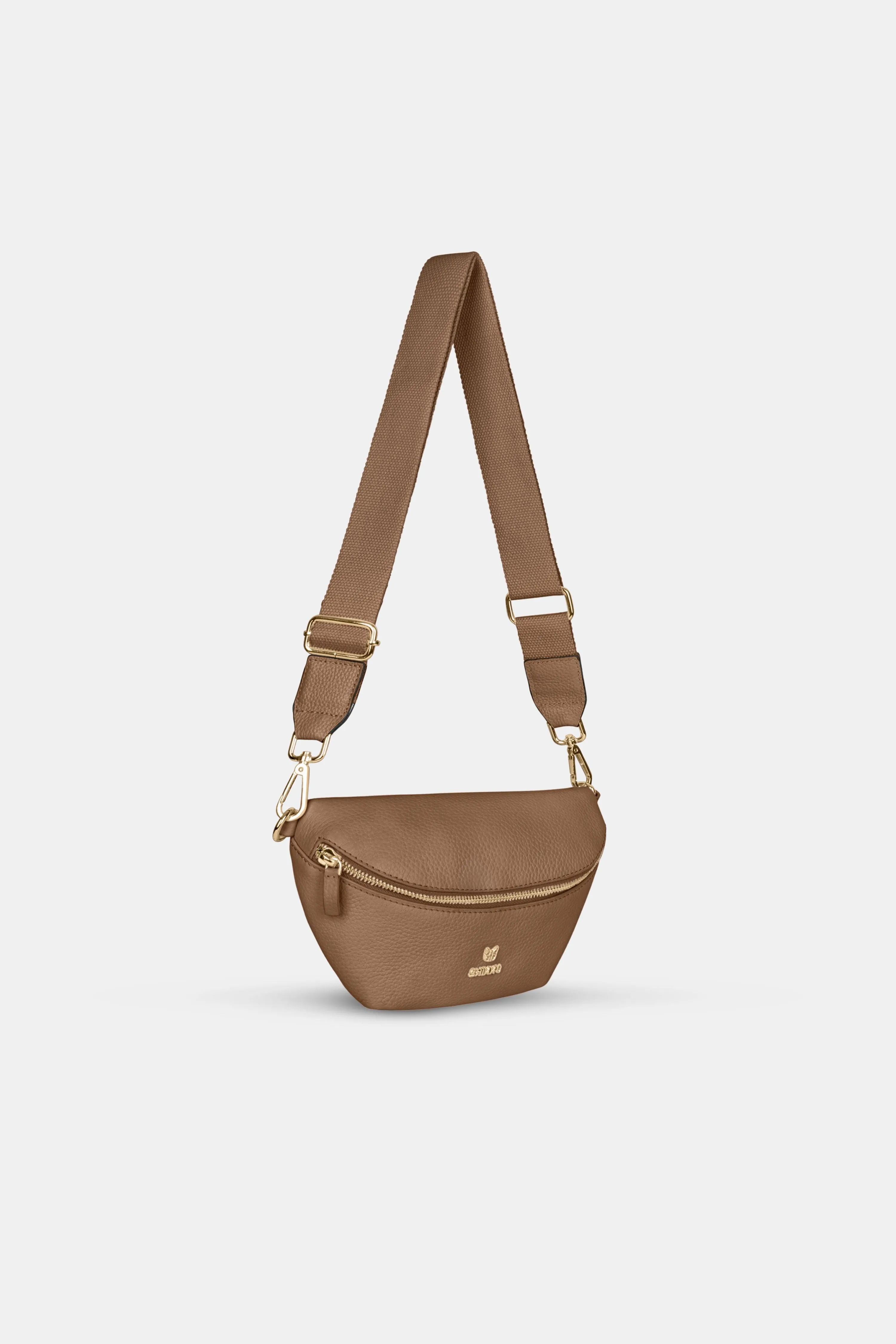 Sling Leather Bag - Tabac Brown
