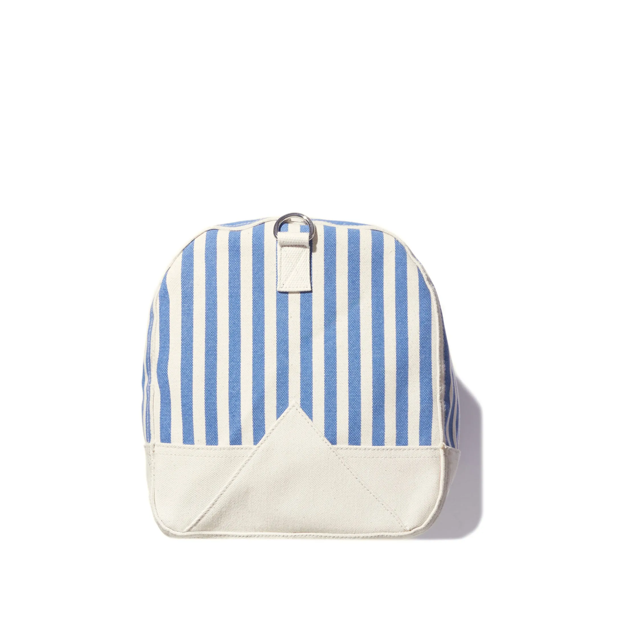 The All Over Striped Duffle Bag - Royal Blue/Canvas Mini Stripe