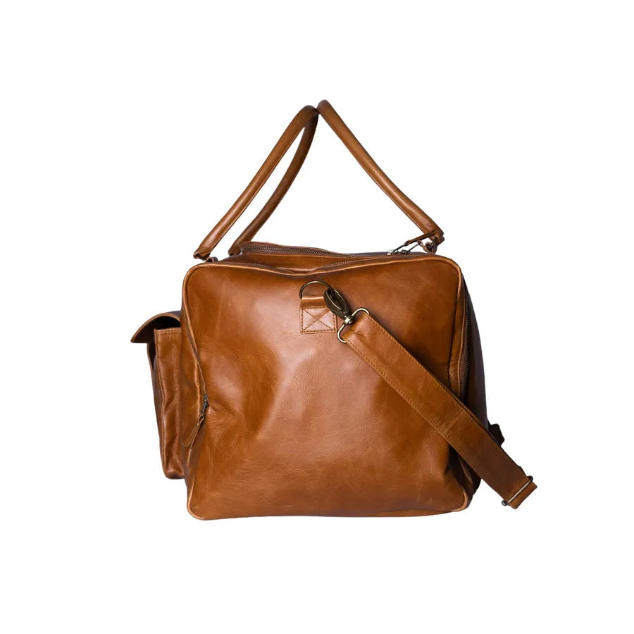 The Philip Travel Bag in Toffee