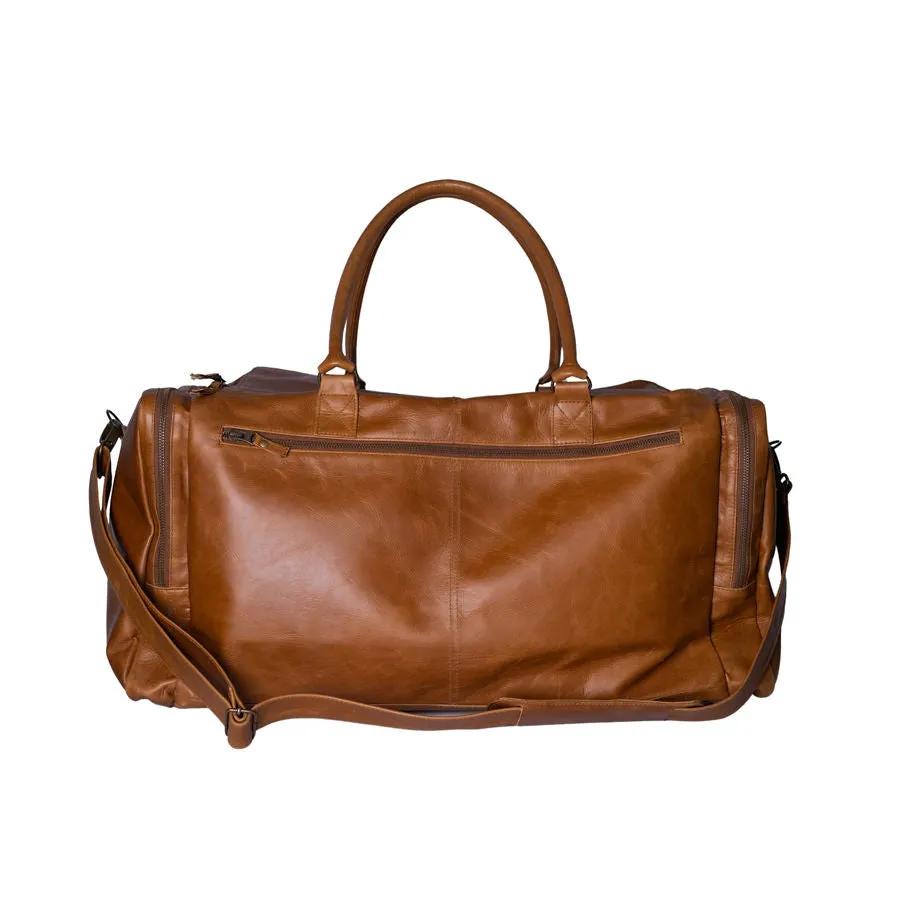 The Philip Travel Bag in Toffee